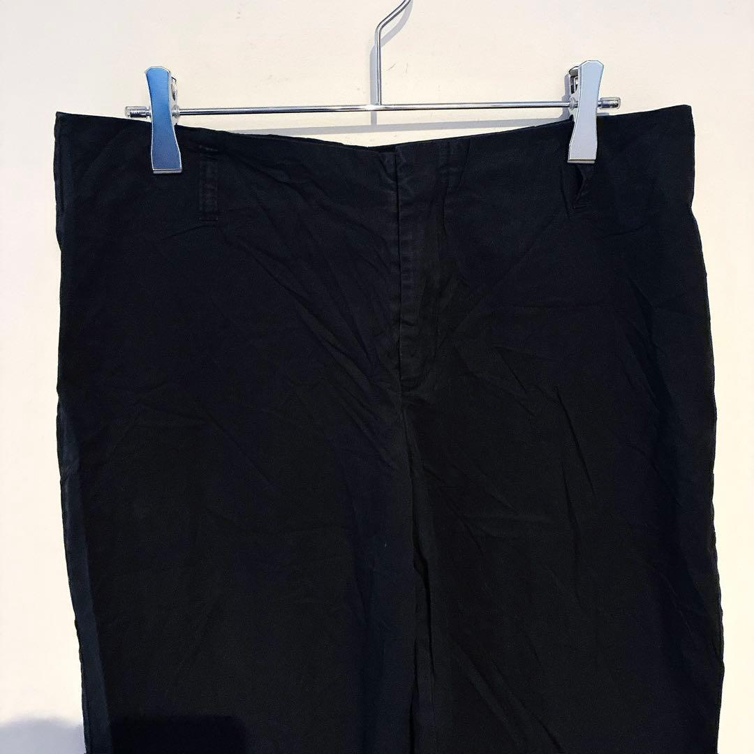 ZARA ザラ ワイドパンツ 【M】 ブラック 黒 レディース ボトムス パンツ — image 3
