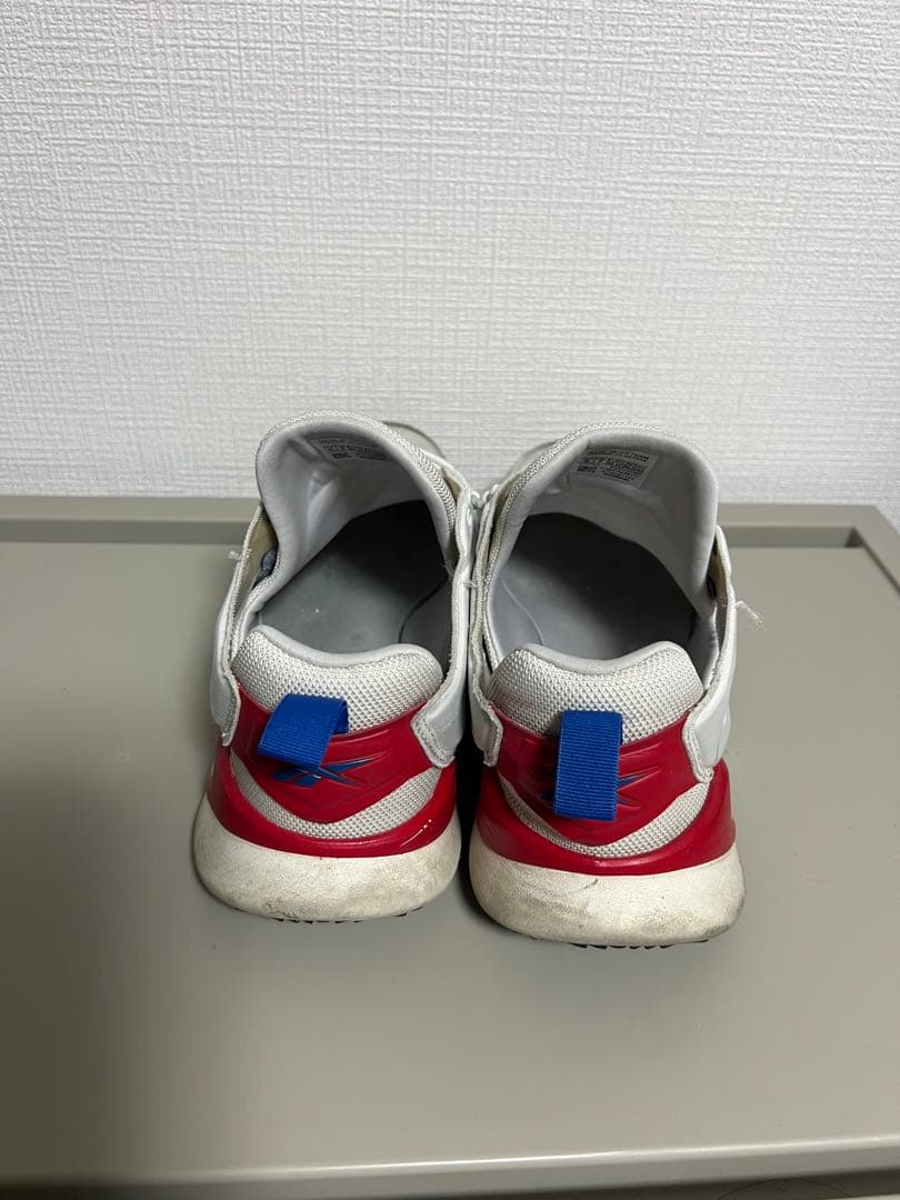 Reebok スニーカー ホワイト レッド ブルー — image 3