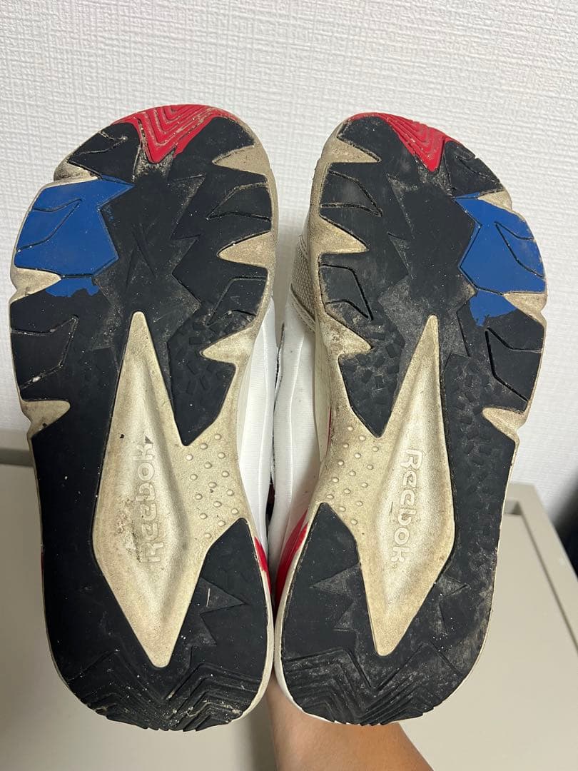 Reebok スニーカー ホワイト レッド ブルー — image 4