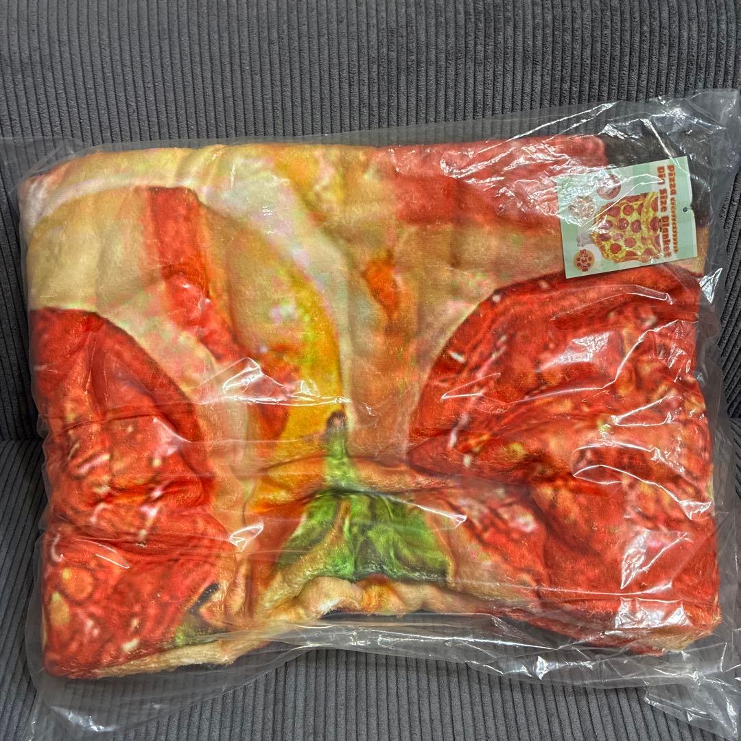 ピザビッグサイズブランケット 毛布　膝掛け　寝具 — image 2