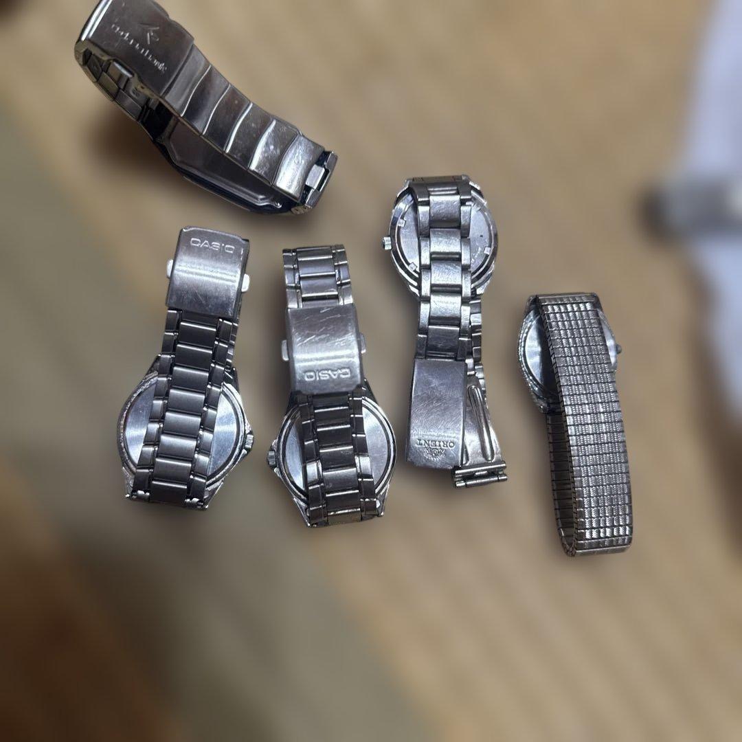 CASIO ORIENT 腕時計 まとめ売り 5本セット — image 4