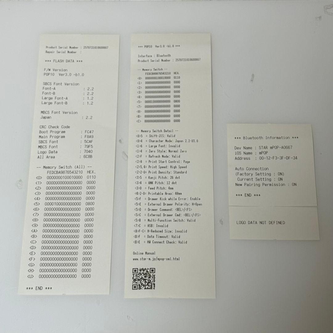 スター精密 mPOP エアレジ・スマレジ対応 Bluetooth対応 良好美品 — image 3