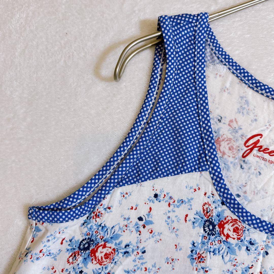UNIQLO×GreenGateコラボ ◆チュニックタンクワンピ 花柄 L — image 4