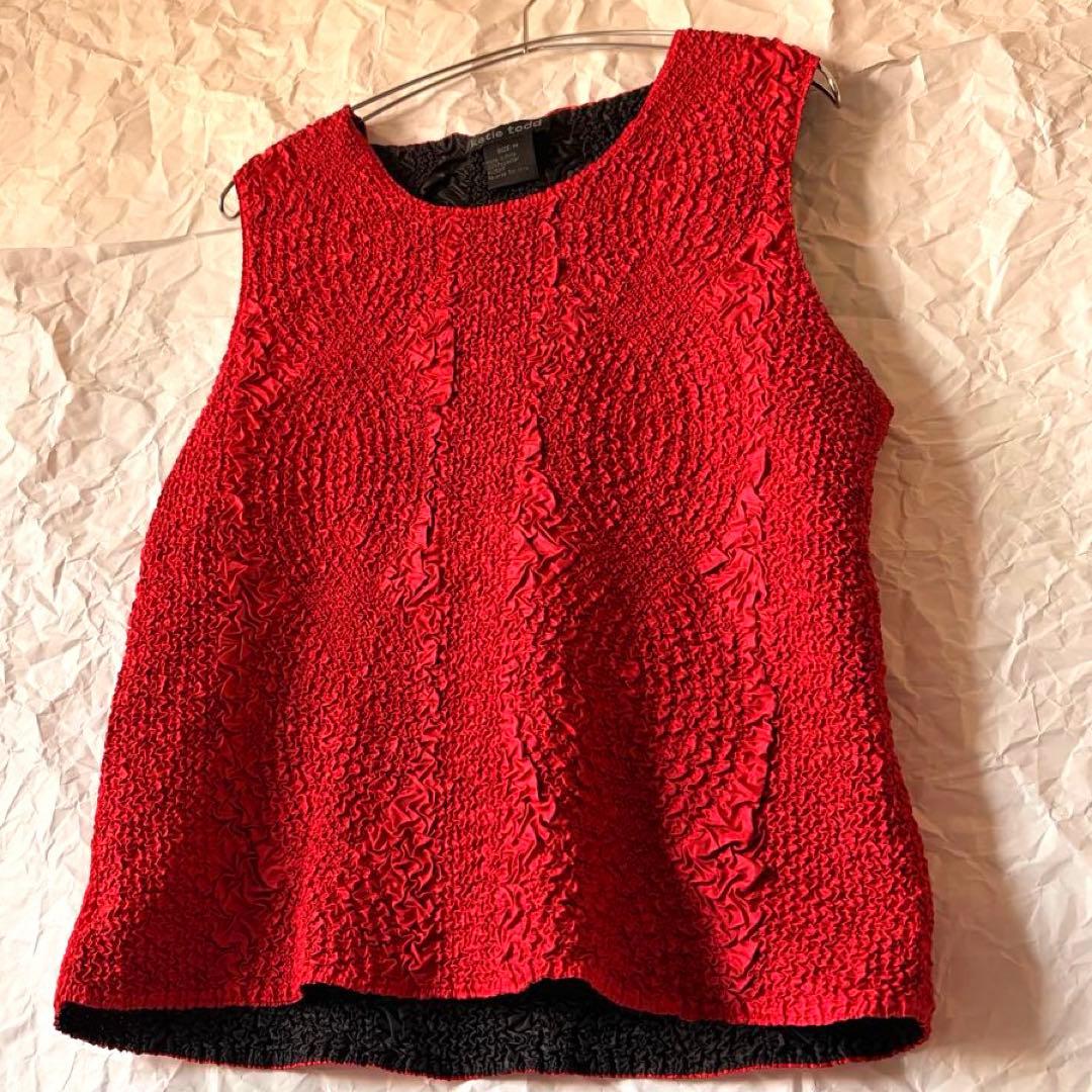 【週末限定SALE❗️】katietodd タンクトップ シャーリング Mサイズ — image 4