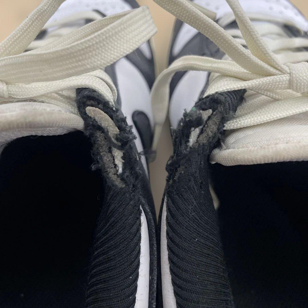 Nike ホワイト/ブラック スニーカー　ダンク　パンダ　ヴィンテージ加工 — image 4