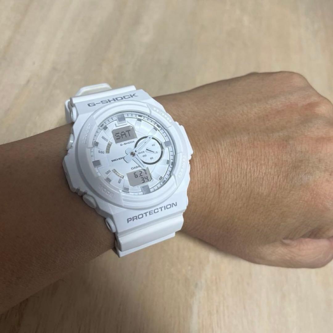 【人気モデル★完動★美品】G-SHOCK アナデジ　GA-150 マットホワイト — image 4