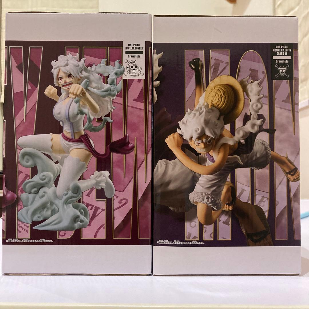 未開封　ワンピース Grandista フィギュア 2体セット ボニーとルフィ — image 2