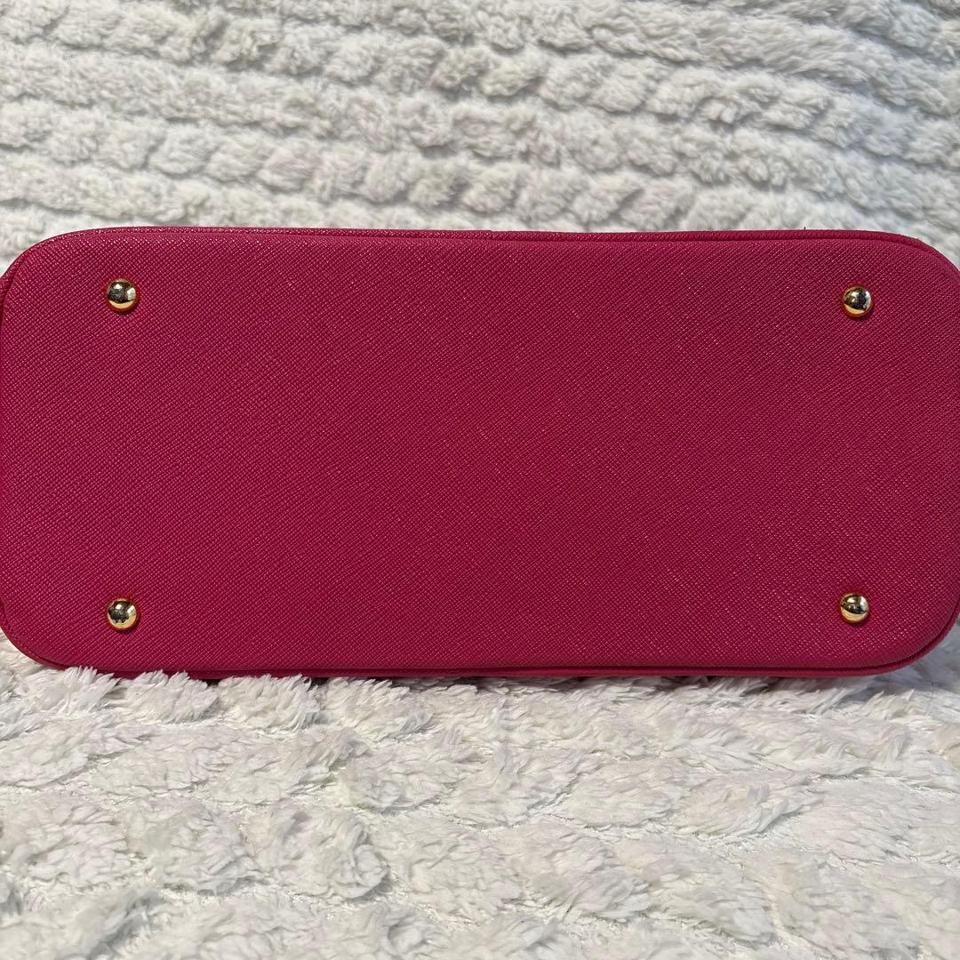 Samantha Thavasaピンク ハンドバッグ 取り外し可能ストラップ付き — image 3