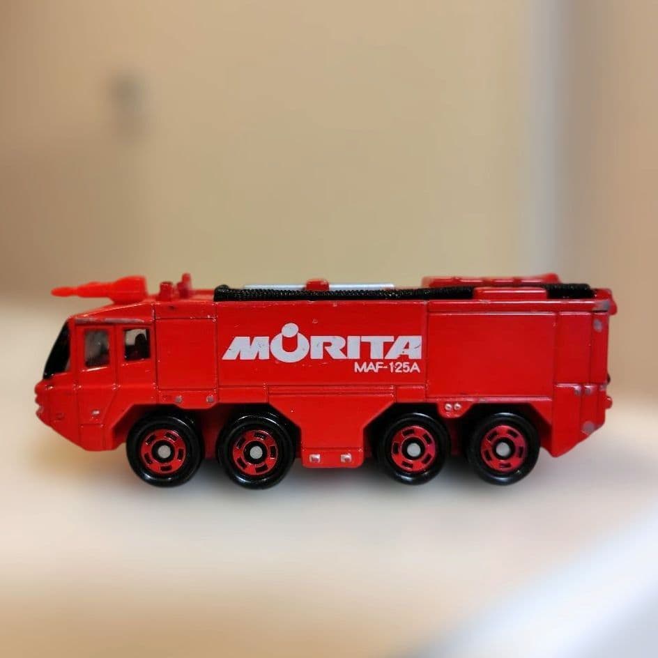 【廃盤品】トミカ No.13 モリタ 空港用化学消防車 MAF-125A — image 2