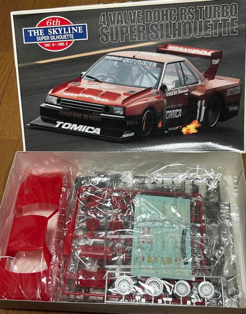 AOSHIMA 1/24 SKYLINE SUPER SILHOUETTE — image 3