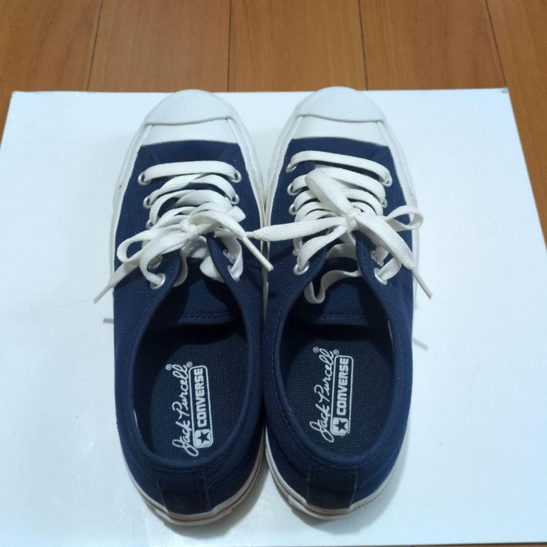 コンバース　ジャックパーセル　ネイビー　23.5 — image 2