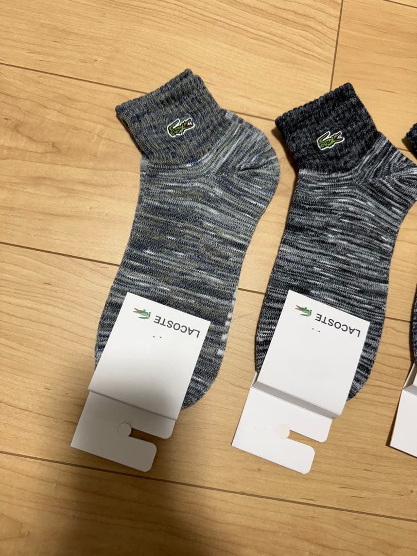 LACOSTE ラコステ メンズソックス 4足セット 25~27cm — image 2