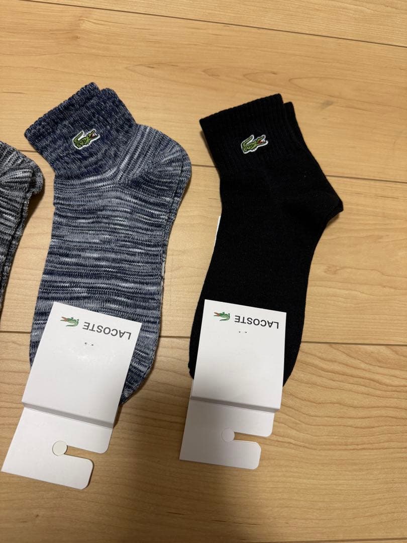 LACOSTE ラコステ メンズソックス 4足セット 25~27cm — image 5
