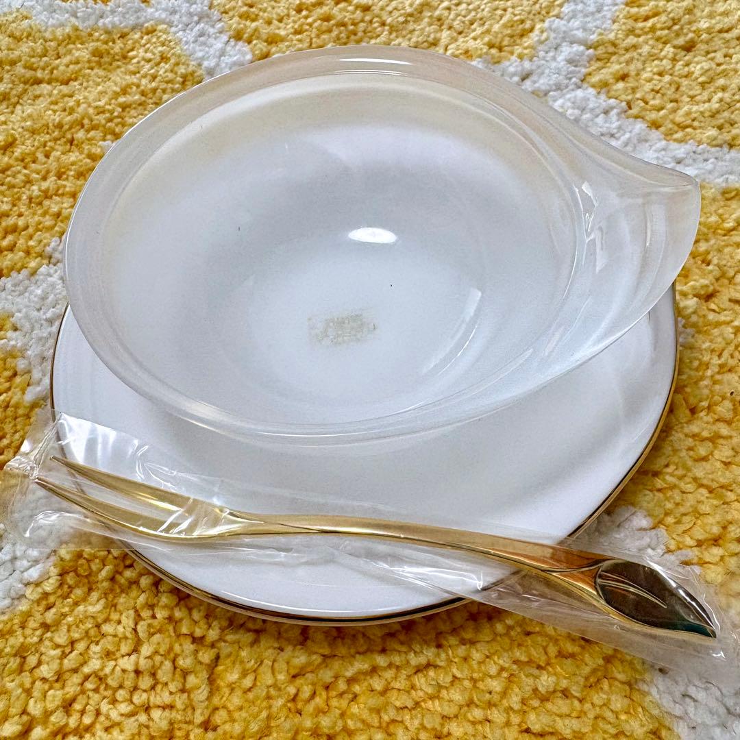 たち吉　RICHFIELD ガラス皿　5客セット　箱付 — image 2