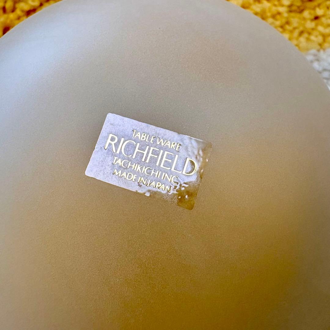 たち吉　RICHFIELD ガラス皿　5客セット　箱付 — image 4