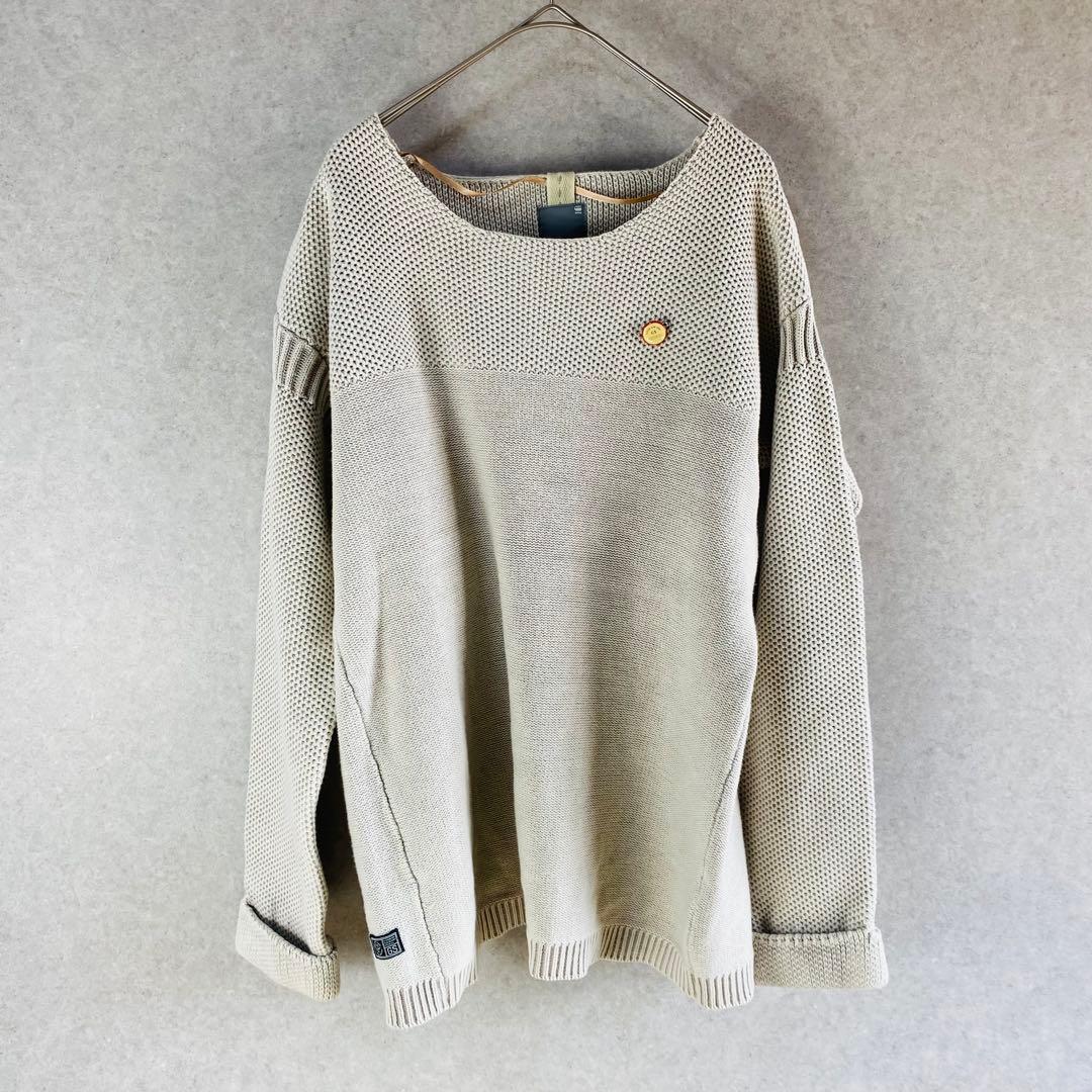 G-Star オフショルダー ニットセーター グレー — image 2