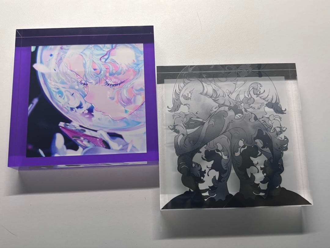 米山舞アクリルブロック 2種セット — image 2
