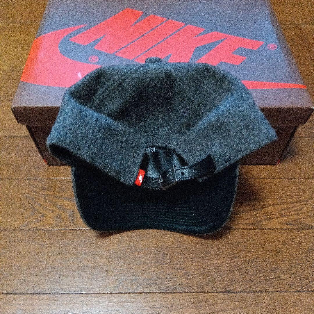 NIKE ゴツナイキウール素材 キャップ グレー — image 5