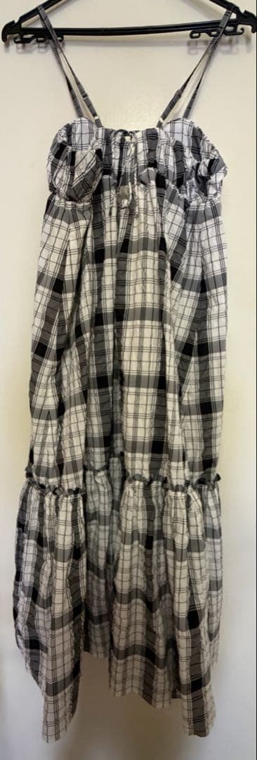 【新品タグ付き】Ray BEAMS チェック柄 キャミソールワンピース — image 2