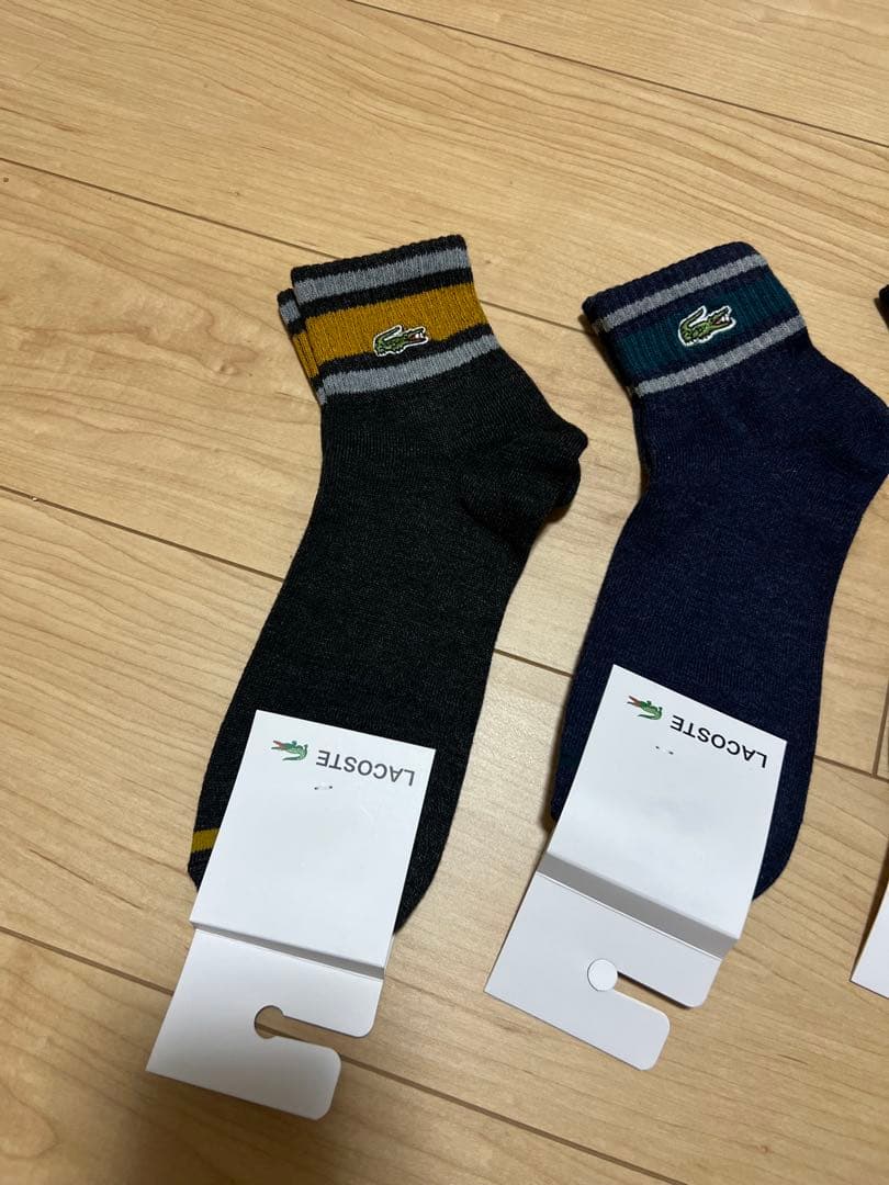 LACOSTE ラコステ メンズソックス 4足セット 25~27cm — image 2