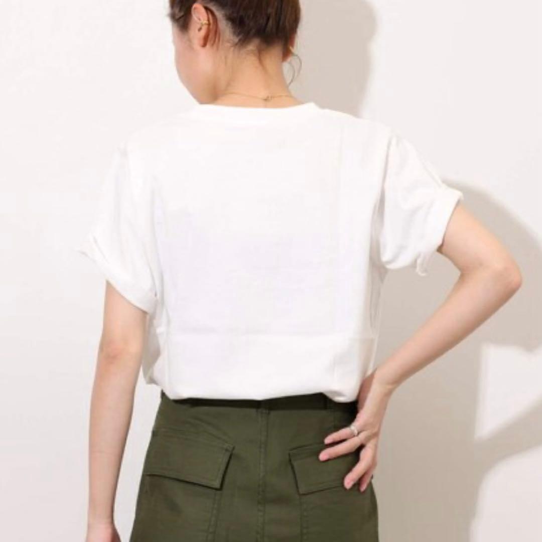 エンブロイダリーロゴTシャツ JOURNAL STANDARD relume 赤 — image 4
