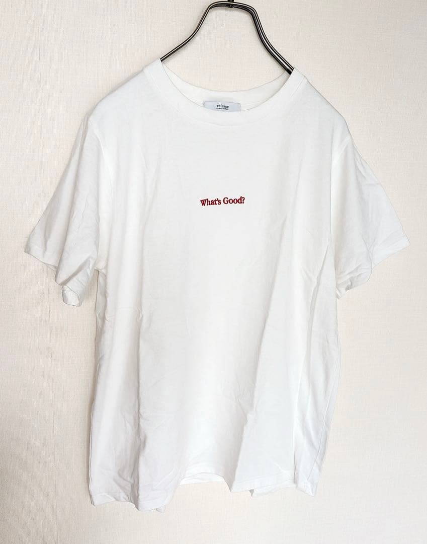エンブロイダリーロゴTシャツ JOURNAL STANDARD relume 赤 — image 5