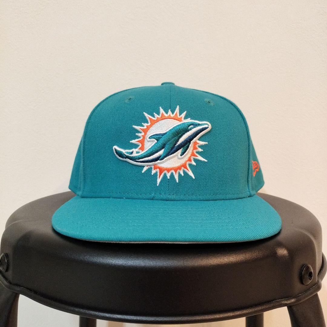 NEWERA　マイアミドルフィンズ　7 3/4　59FIFTY　アクア — image 2