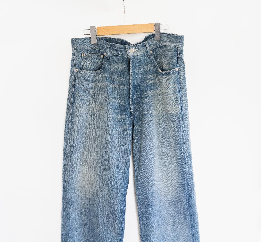 AURALEE  SELVEDGE LIGHT DENIM WIDE PANTS — image 3