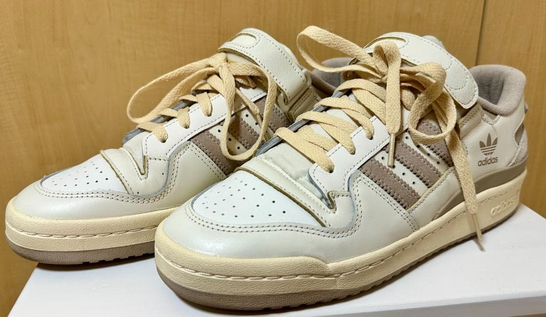 アディダス Adidas FORUM 84 LOW mdi67 レザー 27CM — image 2