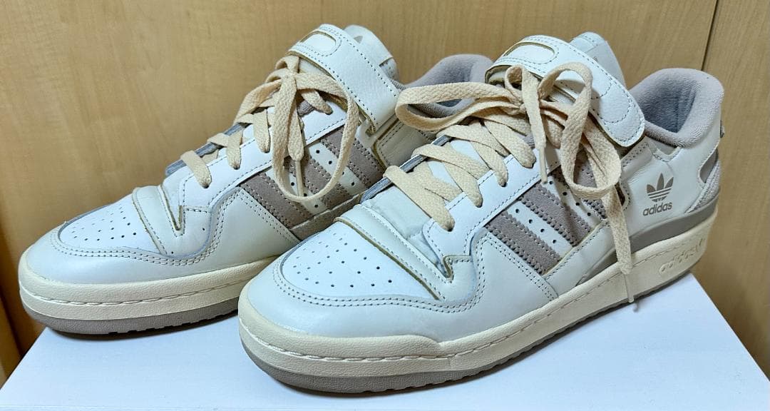 アディダス Adidas FORUM 84 LOW mdi67 レザー 27CM — image 3