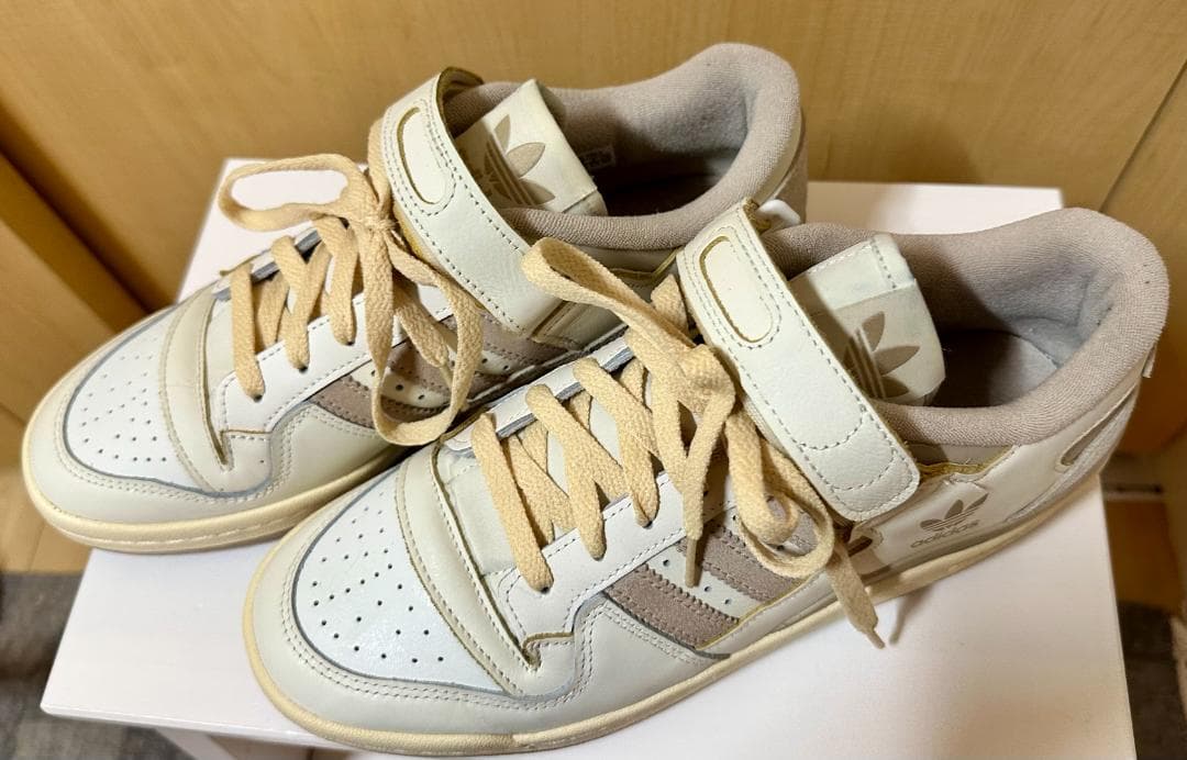 アディダス Adidas FORUM 84 LOW mdi67 レザー 27CM — image 5