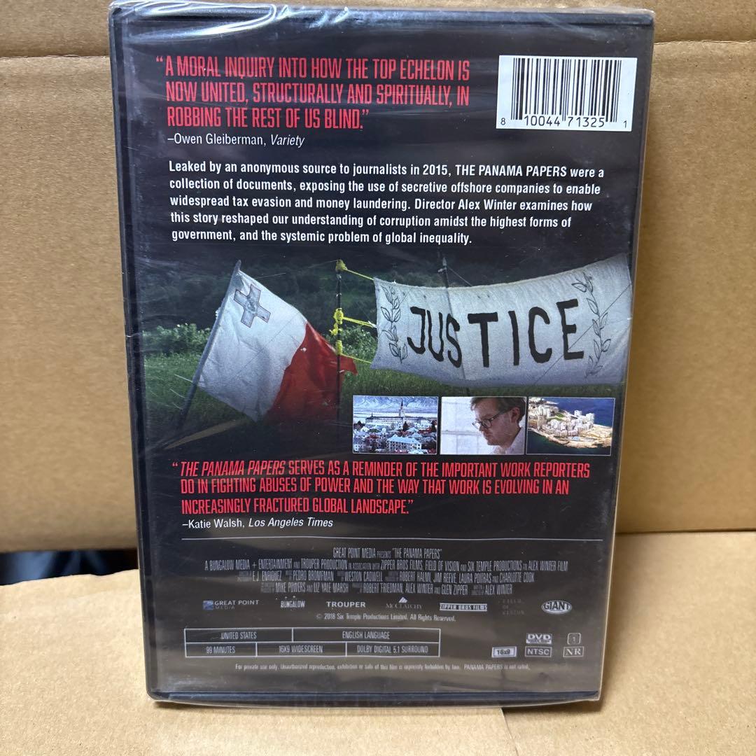 未開封品 The Panama Papers DVD 海外版 — image 2