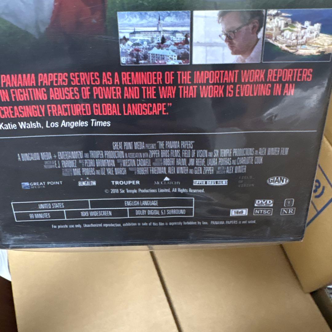 未開封品 The Panama Papers DVD 海外版 — image 3