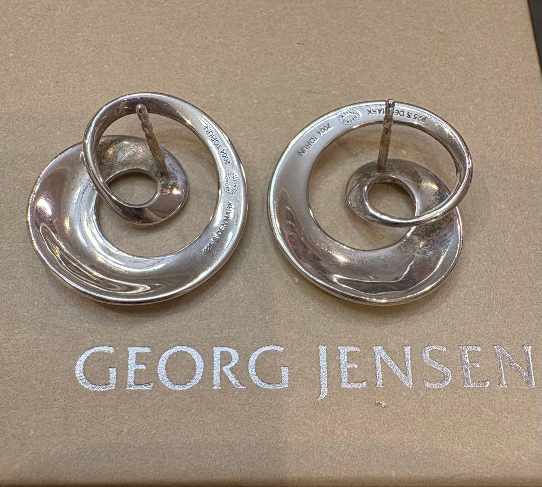 Georg Jensen TORUN ピアス925 シルバー — image 2