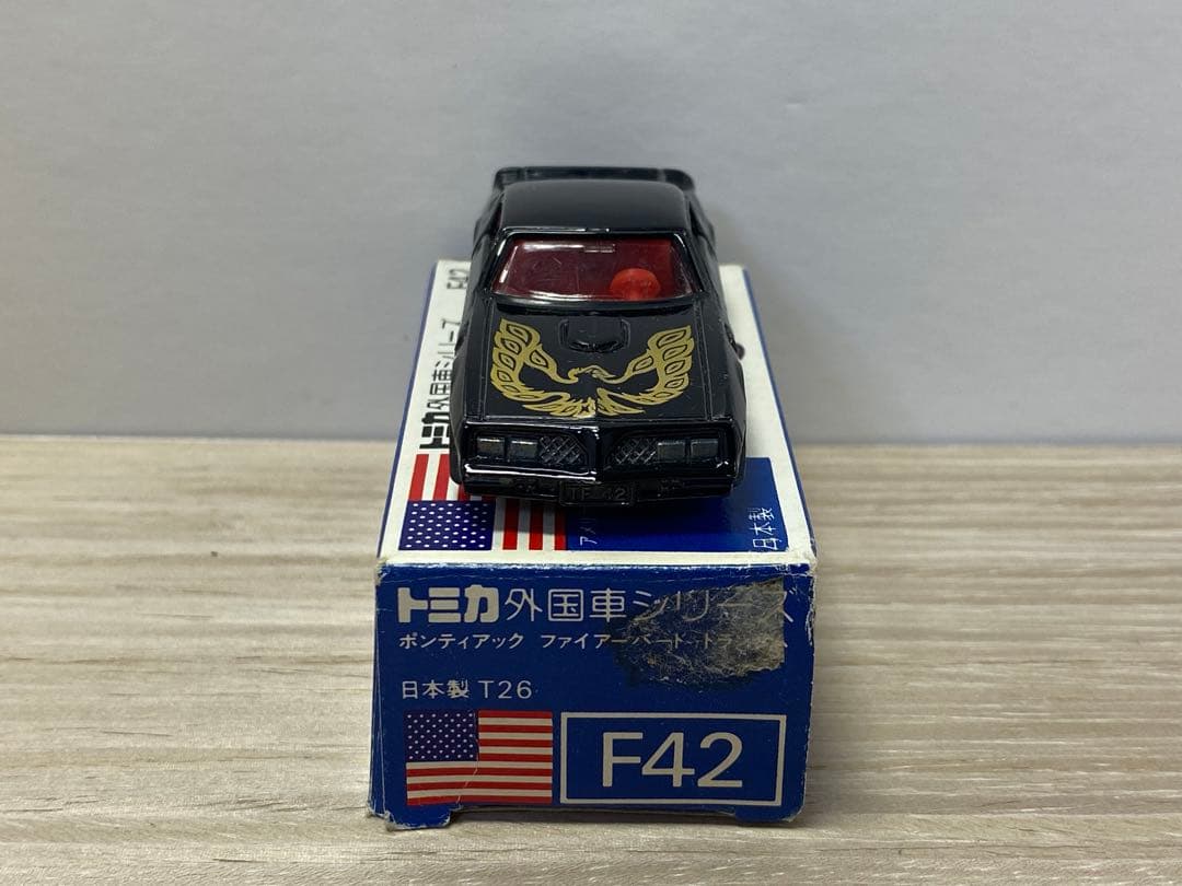青箱トミカ ポンティアック ファイアーバード トランザム — image 2