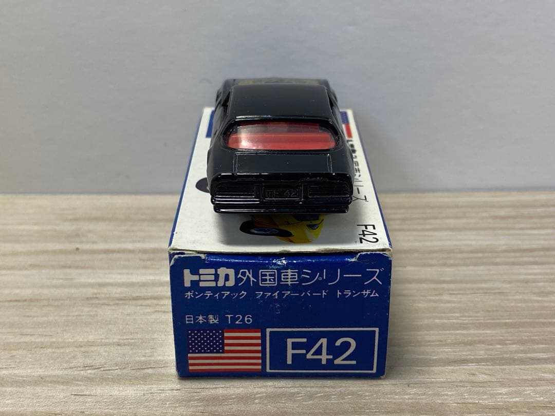 青箱トミカ ポンティアック ファイアーバード トランザム — image 4