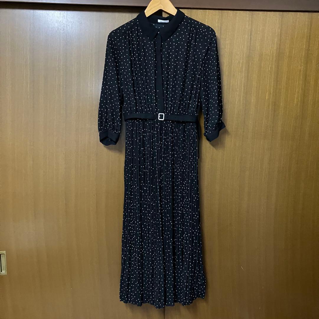 【新品】Honeys ハニーズ　ワンピース　Lサイズ　黒　オフィスカジュアル — image 5
