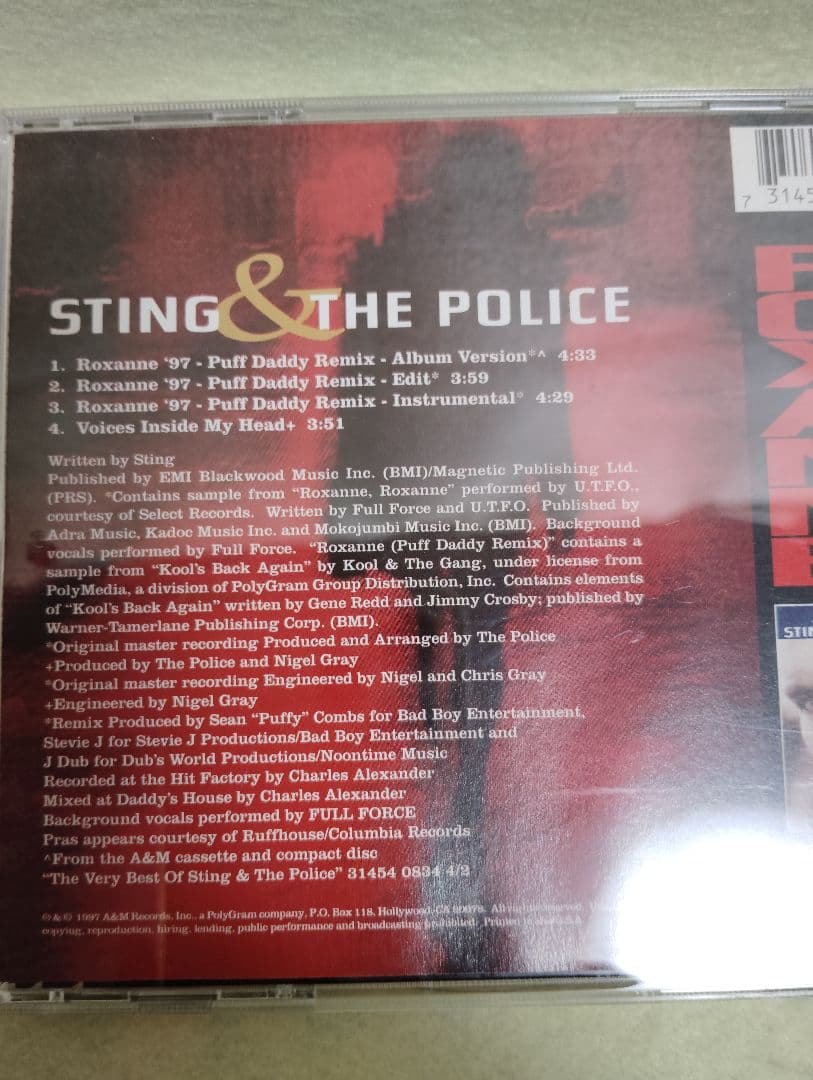 Sting & The Police Roxanne 97 — image 4