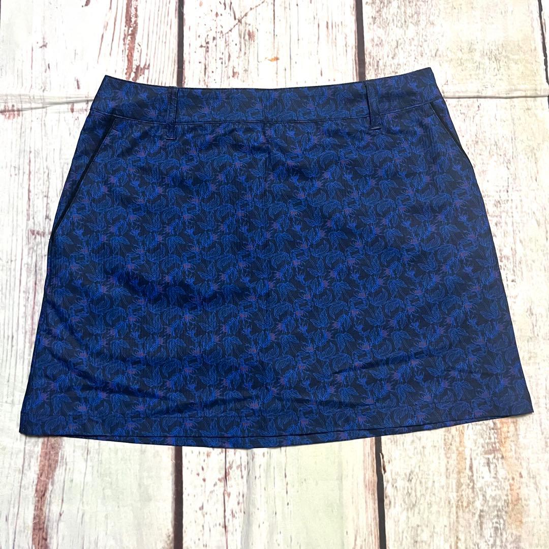 【美品】St ANDREWS ゴルフスカート ネイビー 総柄 Mサイズ — image 2