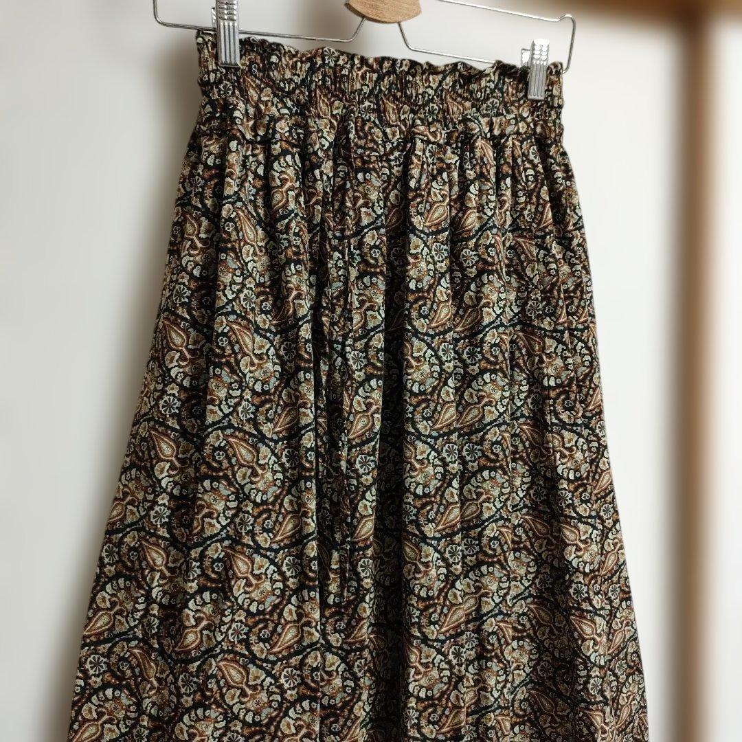 ロングスカート　ペイズリー柄 — image 3