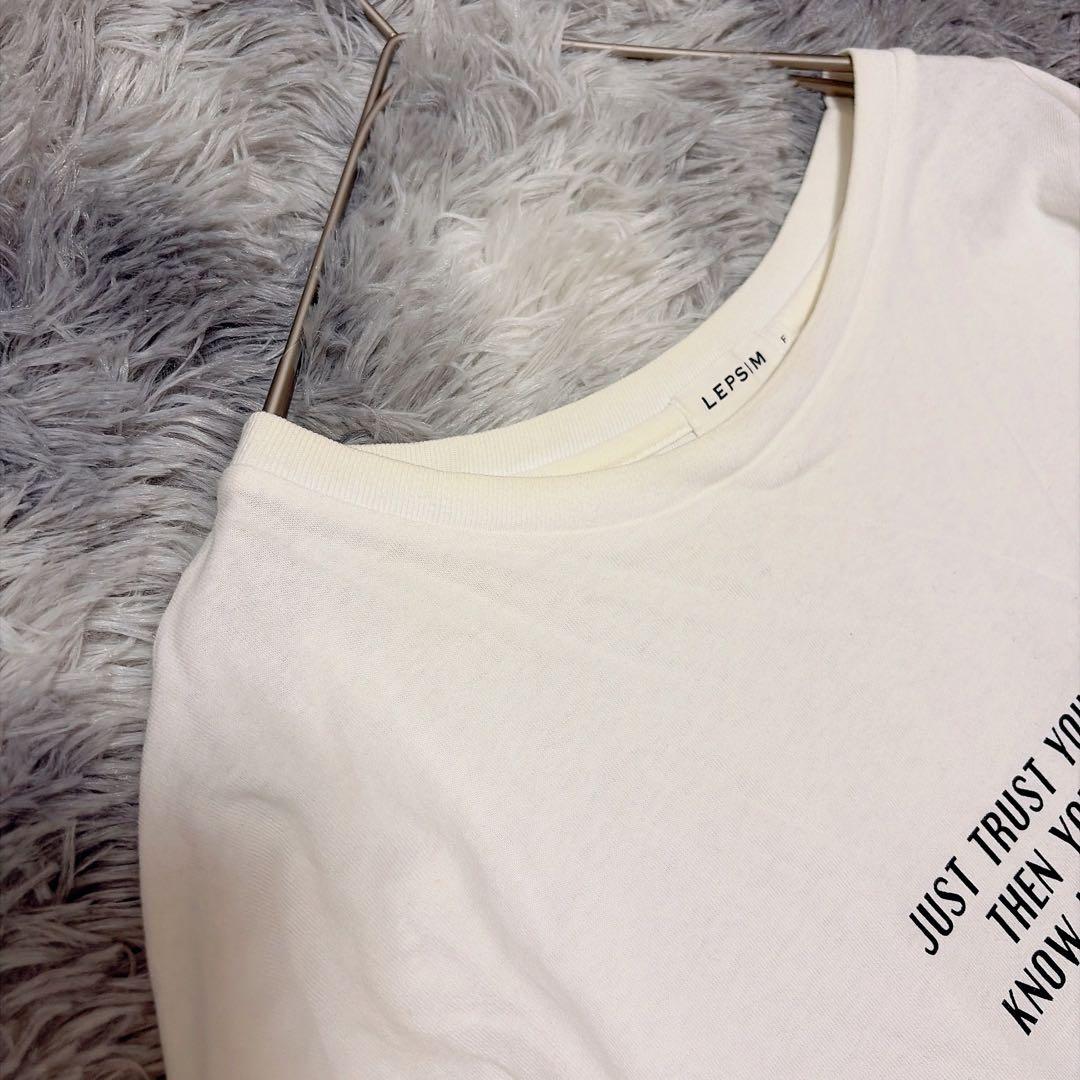 LEPSIM レプシィム（F）長袖 カットソー 綿100% Tシャツ — image 2