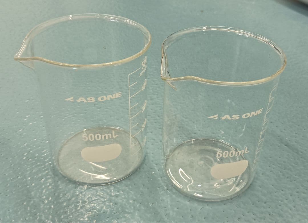 AS ONE トールビーカー 500mL 2個セット — image 2