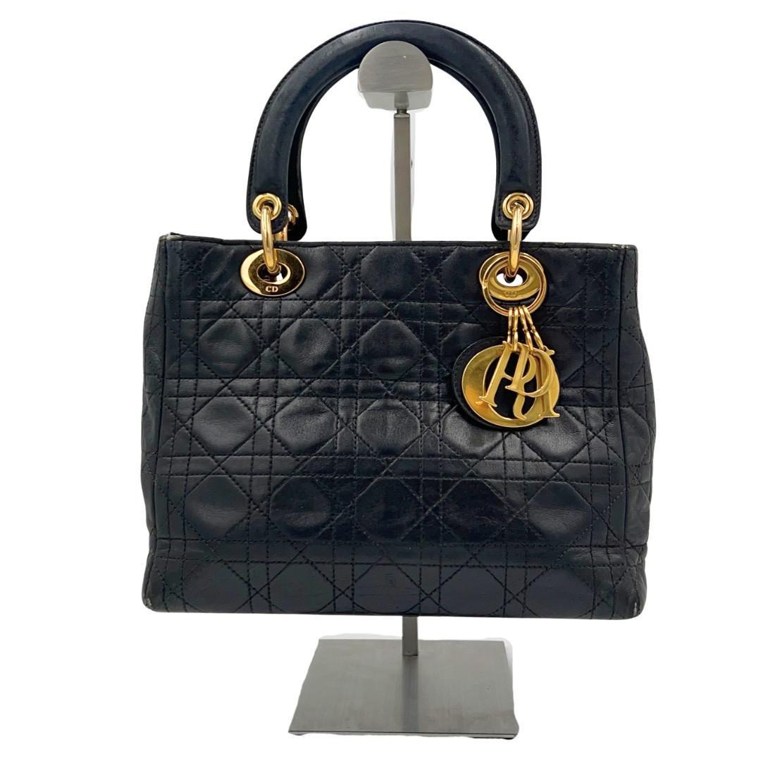 Dior　ディオール　レディディオール　ラムスキン　ハンドバック — image 2