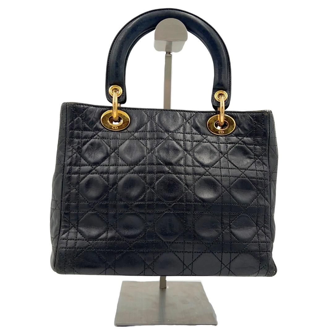 Dior　ディオール　レディディオール　ラムスキン　ハンドバック — image 3