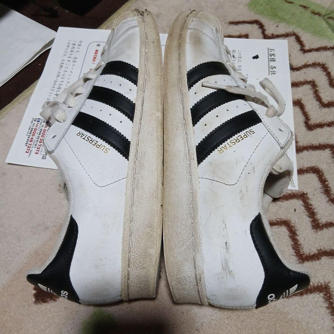 adidas SUPERSTAR ホワイト ブラック — image 4