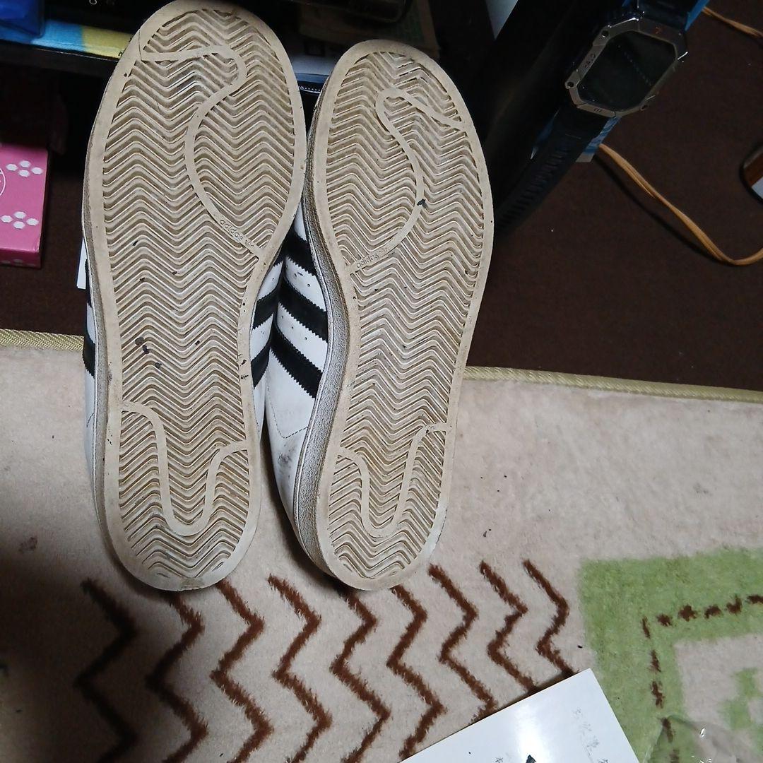 adidas SUPERSTAR ホワイト ブラック — image 5
