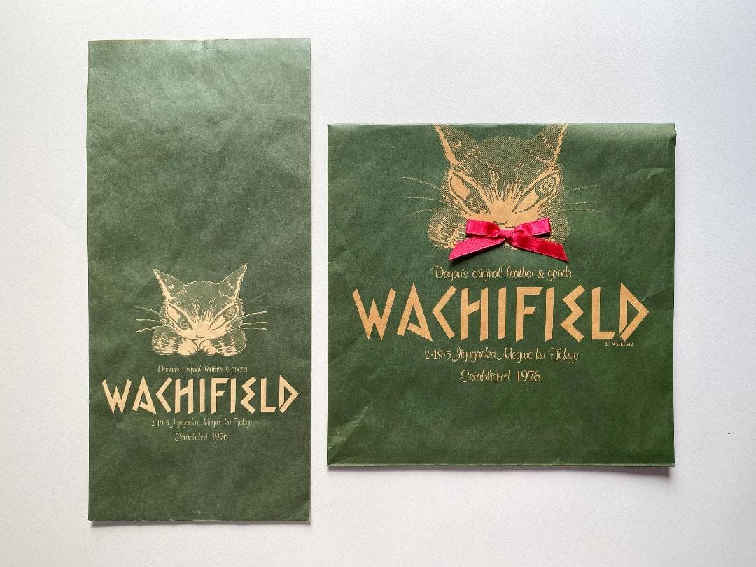 わちふぃーるど WACHIFIELD 80s〜90s 紙袋＋シール 猫のダヤン② — image 3