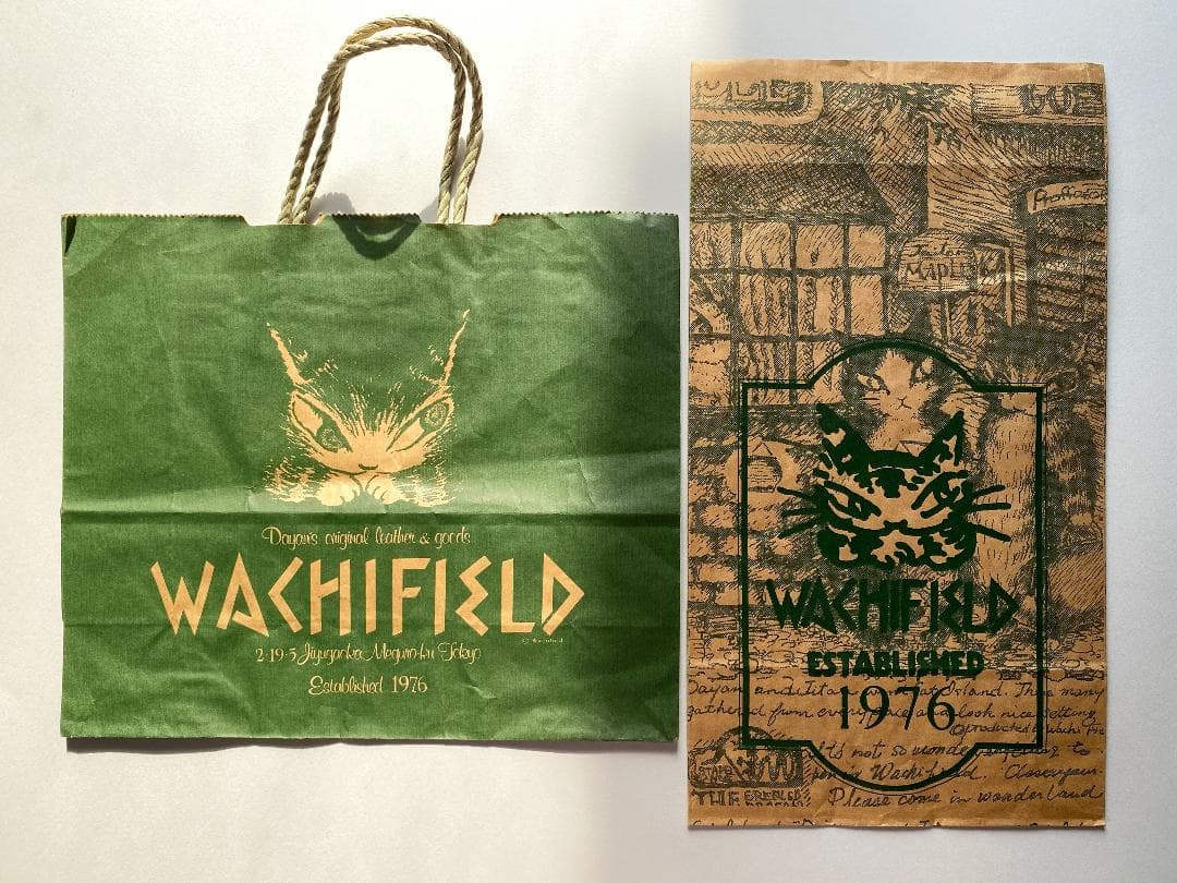 わちふぃーるど WACHIFIELD 80s〜90s 紙袋＋シール 猫のダヤン② — image 5