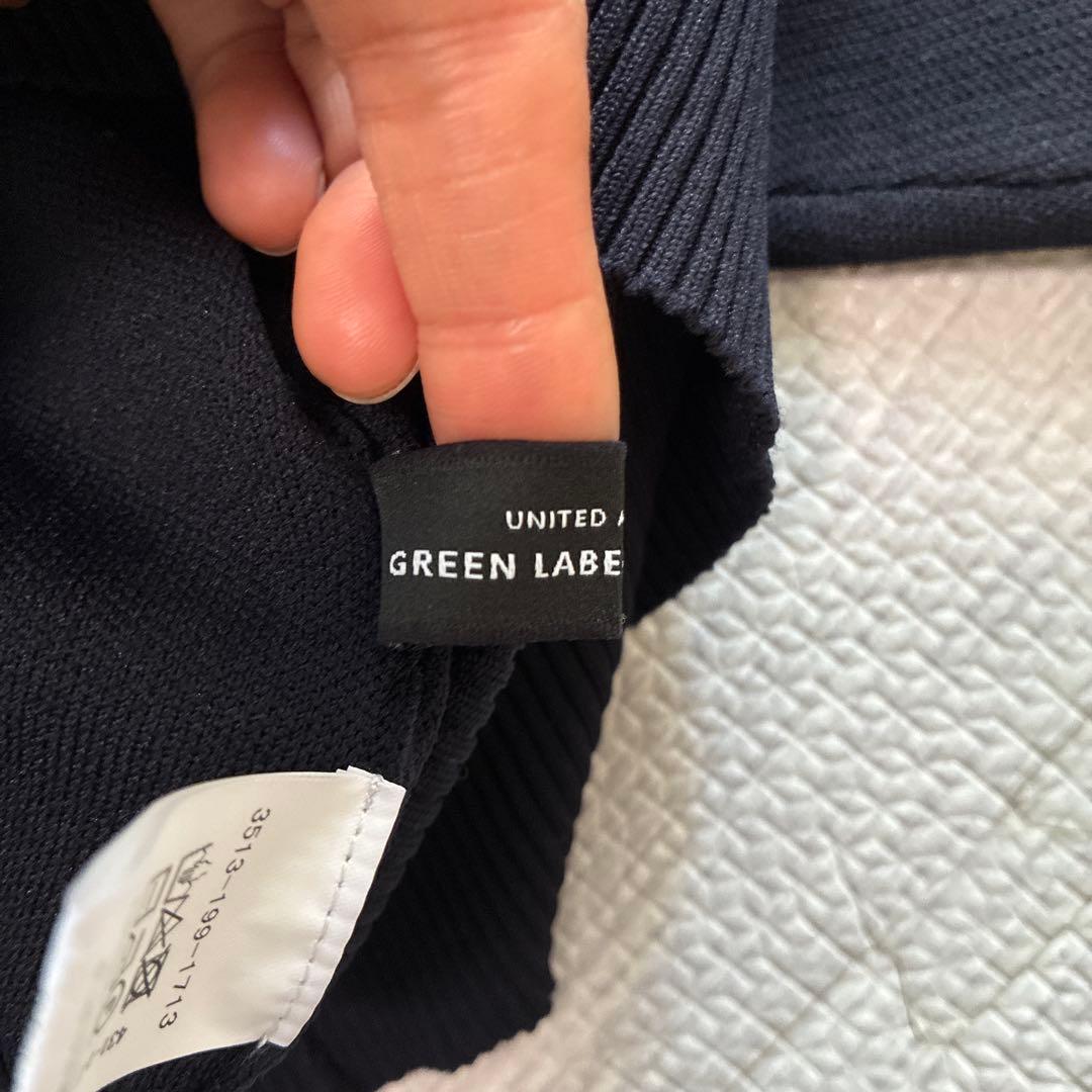 UNITED ARROWS GREEN LABEL ネイビーセーター — image 3