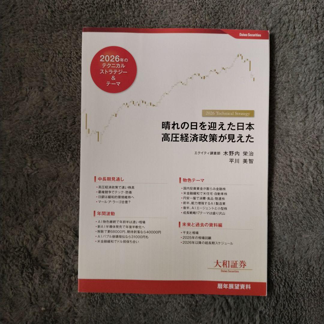 卓上相場スケジュールカレンダー 2026　匿名配送 — image 2